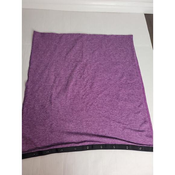 Lululemon OS Snap Scarf Wrap Infinity Heather Purple One Size Womens Athleisure - Picture 3 of 10